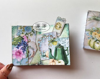 Mini Fall Junk Journal Kit: Printable Autumn Ephemera (Digital Download)