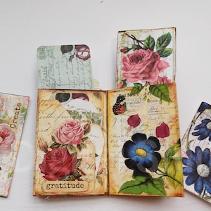 Vintage Ephemera Booklet Kit: DIY Junk Journal Embellishments (Digital)