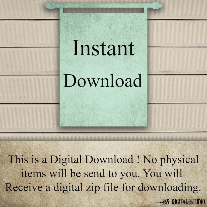 May include: A digital download graphic with a light blue background and the text "Instant Download" in black. The text below the graphic reads "This is a Digital Download! No physical items will be send to you. You will Receive a digital zip file for downloading."
