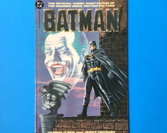 Batman, Graphic Novel, Batman Movie, 1989, Batman Memorabilia, Batman Collector
