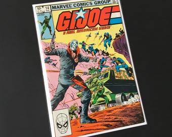 G.I. Joe, Comic, Issue 14, Destro, First Appearance, 1983, G.I. Joe Collectable, 80s G.I. Joe, G.I. Joe Merchandise, G.I. Joe Fan