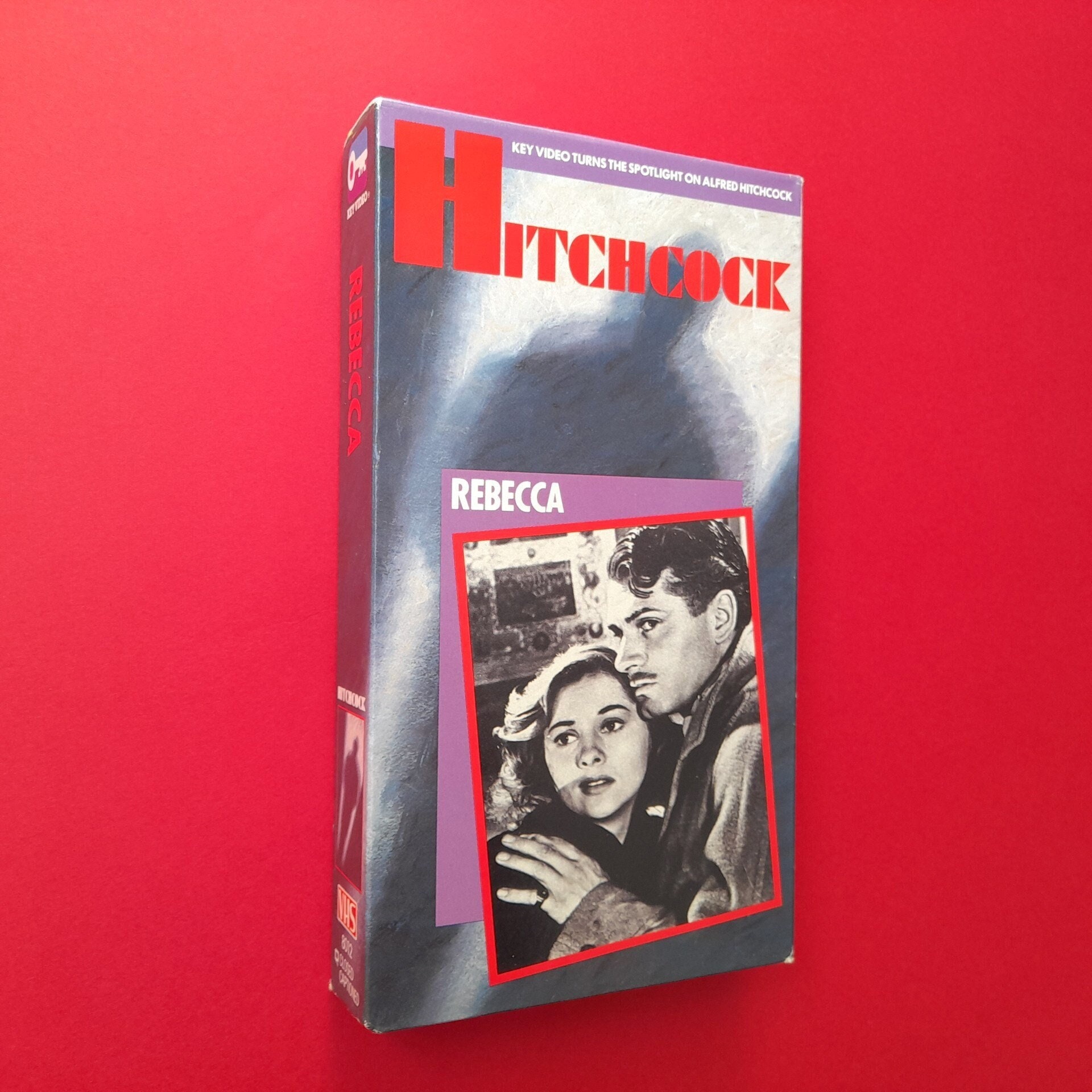 Rebecca, VHS, Key Video, Alfred Hitchcock Memorabilia, Alfred  
