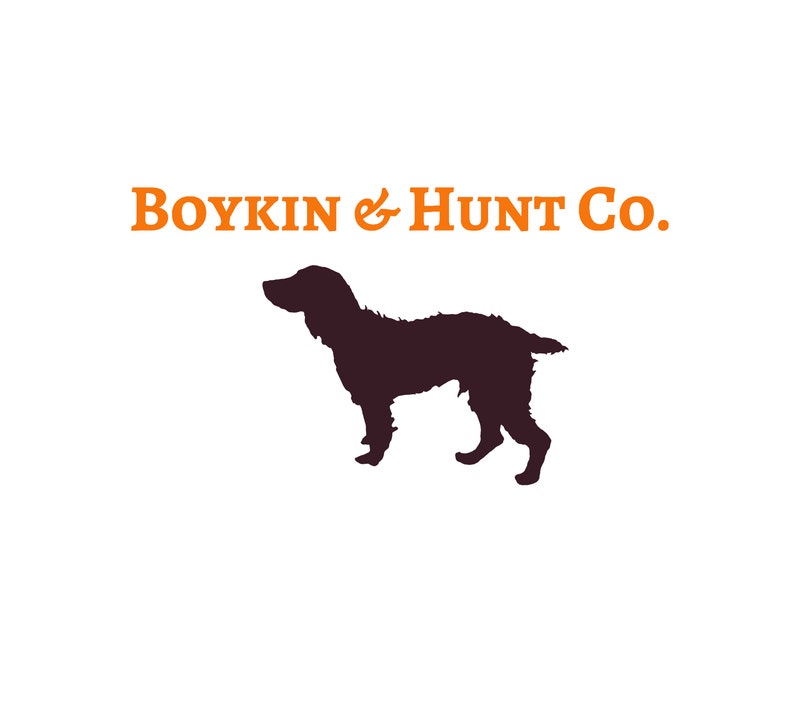 Orange Boykin Spaniel Camo Adjustable Hat Boykin and Hunt Co
