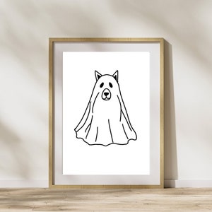 Halloween fantasma Doggo - DOWNLOAD immediato