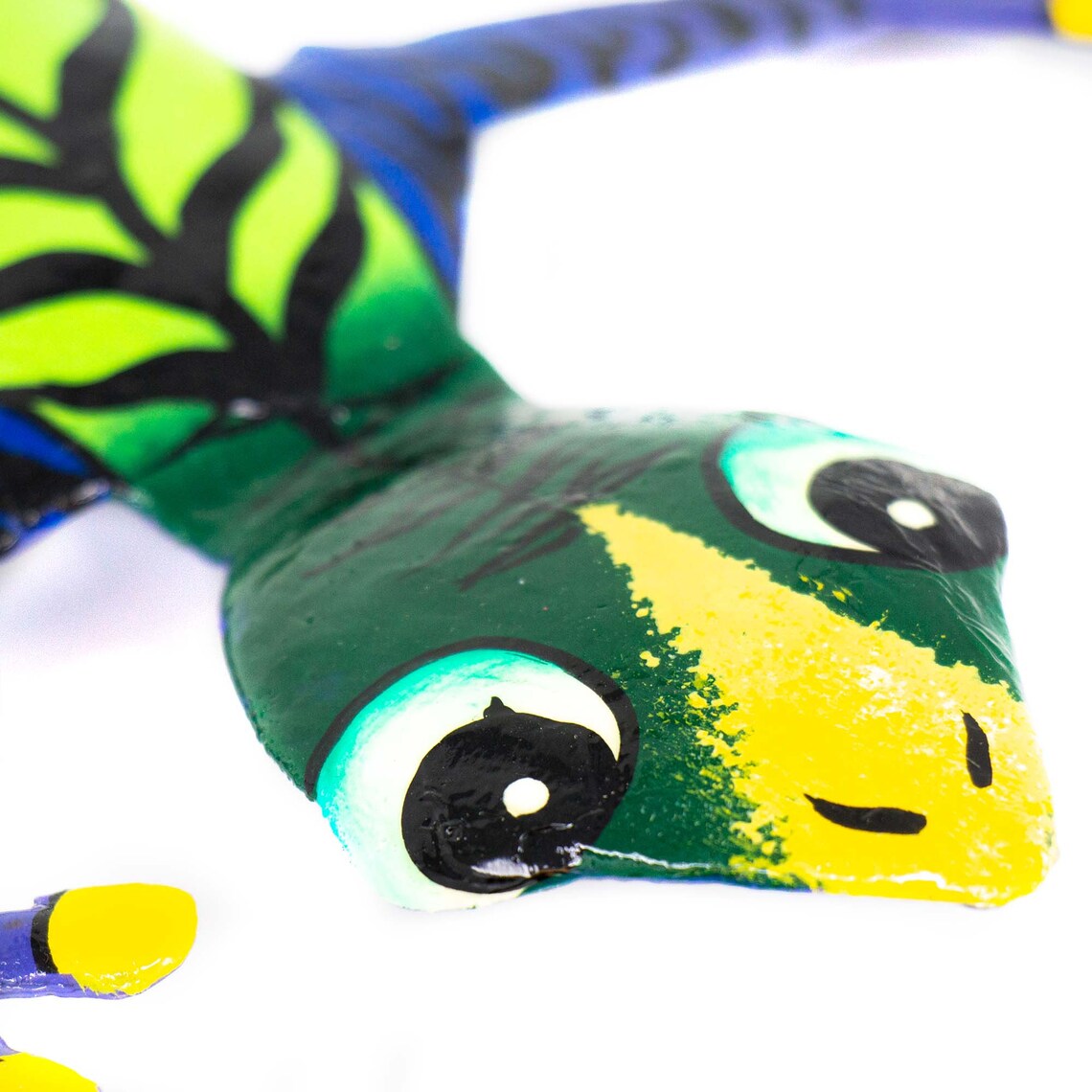 Colorful Gecko Haitian Metal Garden Art Big and Small With Etsy