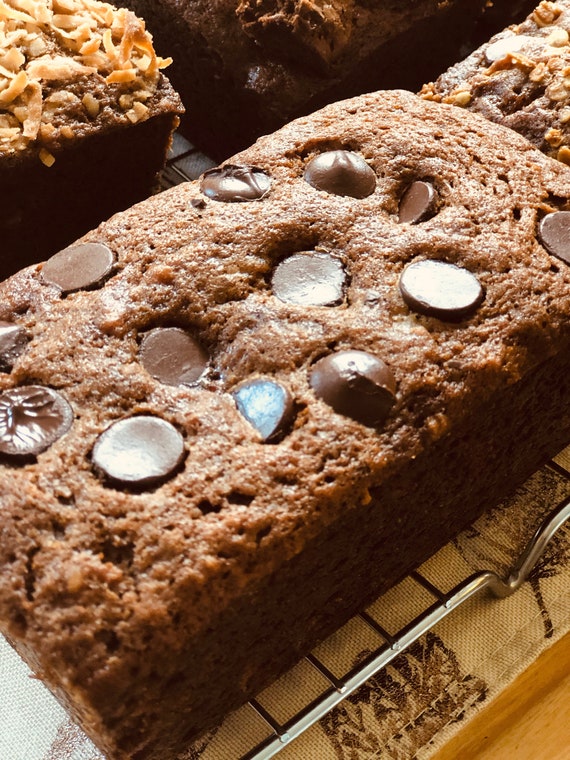Moist Banana Mini Loaf Banana Chocolate Chip Bread Chocolate Chip Banana  Nut Mini Banana Bread Recipe Chocolate Chunk