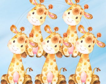 baby shower giraffe theme girl