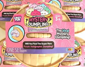 Crazy Fun RMS Mystery Dumpling Seashell Edition Squishy or Purple Holographic **NEW SERIES** or Jelly Squish Needoh or Quad Squad Needohs