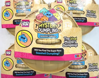 Crazy Fun RMS Mystery Dumpling Stuffed Bun Edition or Edition Seashell Edition Squishy Bun Sealed Authentic **NEW SERIES** or Mini Needohs