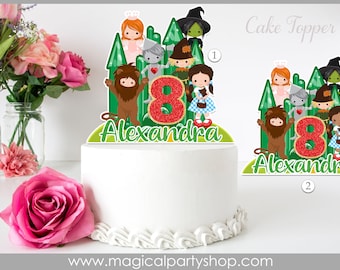 Wizard of Oz Cake topper | Wizard of Oz cake topper set | Wizard of Oz party | Wizard of Oz  party decor