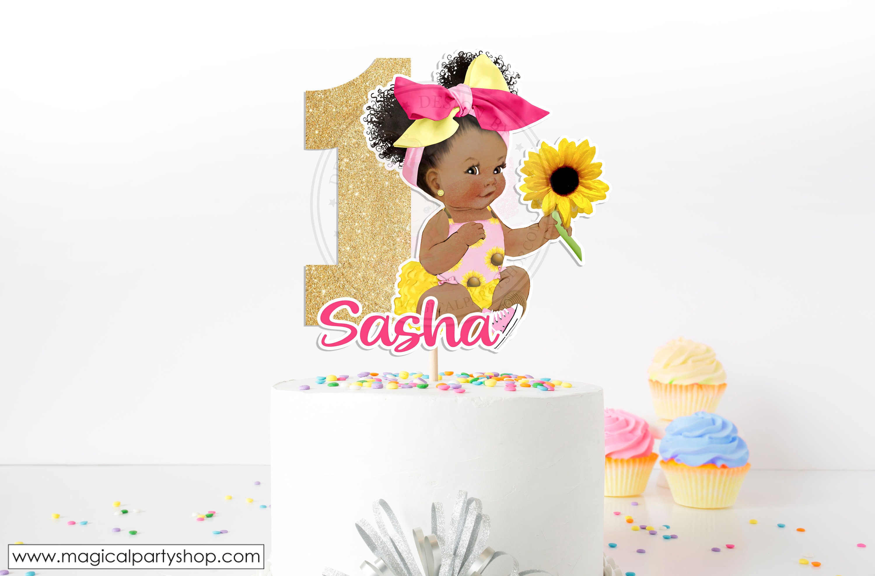 Free Free 123 Sunflower Afro Puff Baby Clipart SVG PNG EPS DXF File