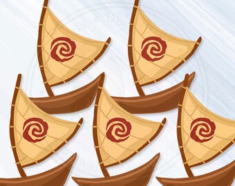 Moana Sailboat Etsy Moana Sailboat Etsy