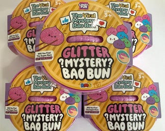 RMS Jumbo Xl Crazy Fun Mystery Dumpling Super Mega Rainbow Mystery Squishy Bun Dumpling Set 8 lbs or Glitter Dumplings *NEW SERIES*
