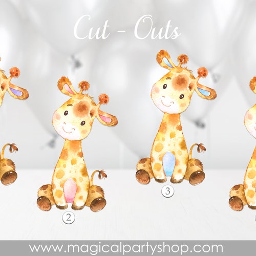 Giraffe Baby Shower Party Favors Baby Giraffes Baby Shower Etsy