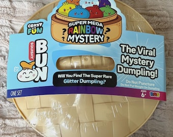 RMS Crazy Fun Mystery XL Jumbo 8lb or Dumpling Super Mega Rainbow Mystery Squishy Bun Dumpling or Glitter Dumplings or NEW Sherbert Dumpling
