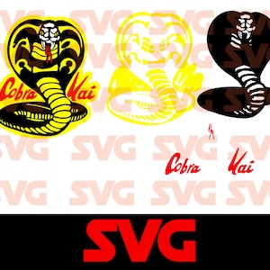 Cobra Kai Layer SVG | Great for HTV, Decals and sublimation