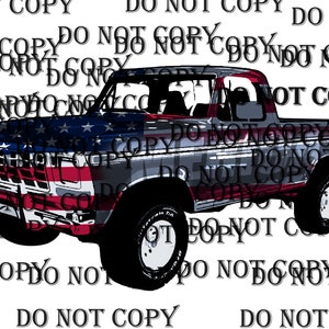 Merica old ford truck png