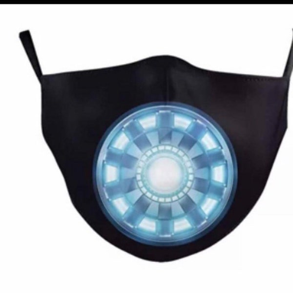 Iron Man Face Mask Etsy