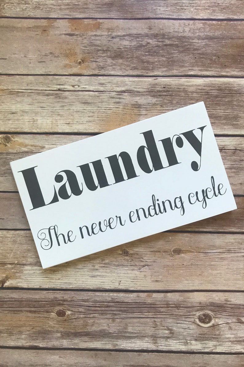 Laundry wood laundry sign for housewarming gift laundry room decor the ...