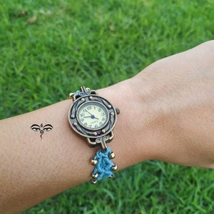 Boho watch, women watches, macrame bracelet