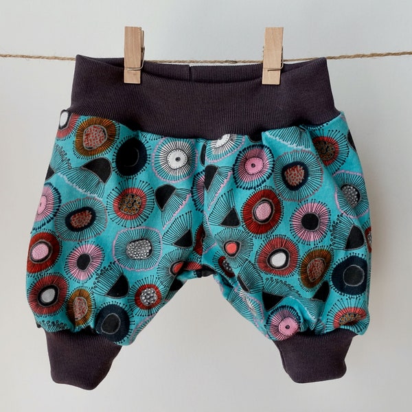 Baby Boy Girl Harem Pants Pattern Pdf Sewing, Knit Jersey Pants, Baby Toddler Kids Pants, Newborn to 6 years Instant Download, PDF Pattern