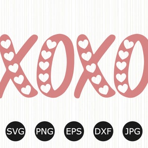 XOXO ValentinstagShirt SVG Design | Herz Tshirt | Valentinstag PNG Schnittdatei | Cupid | Aufkleber Bügelbild | Schneidemaschine | Cricut | Silhouette