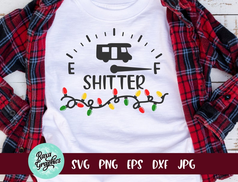 Christmas Vacation Shitters Full SVG, Clark Griswold, Cousin Eddie ...