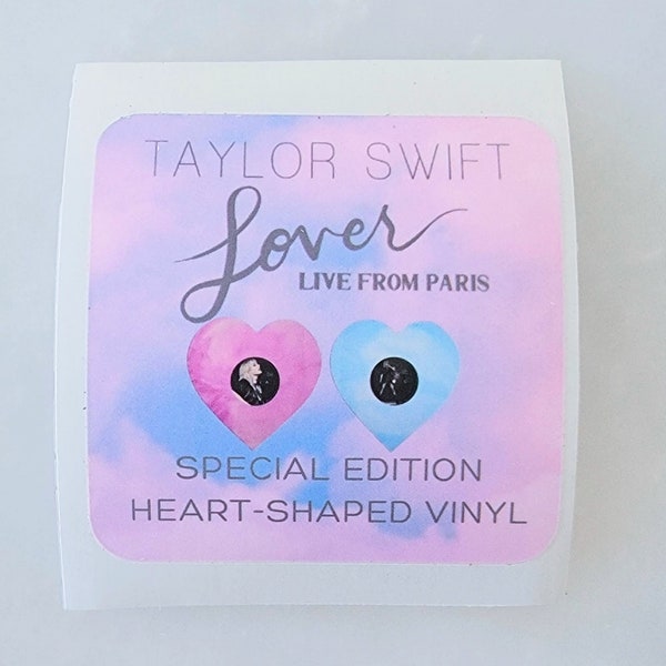 Lover Live From Paris - Vinyl Hype Sticker