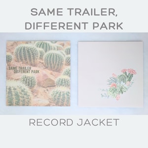 Same Trailer Different Park Vinyl Record Jacket - Custom Kacey Record Sleeve