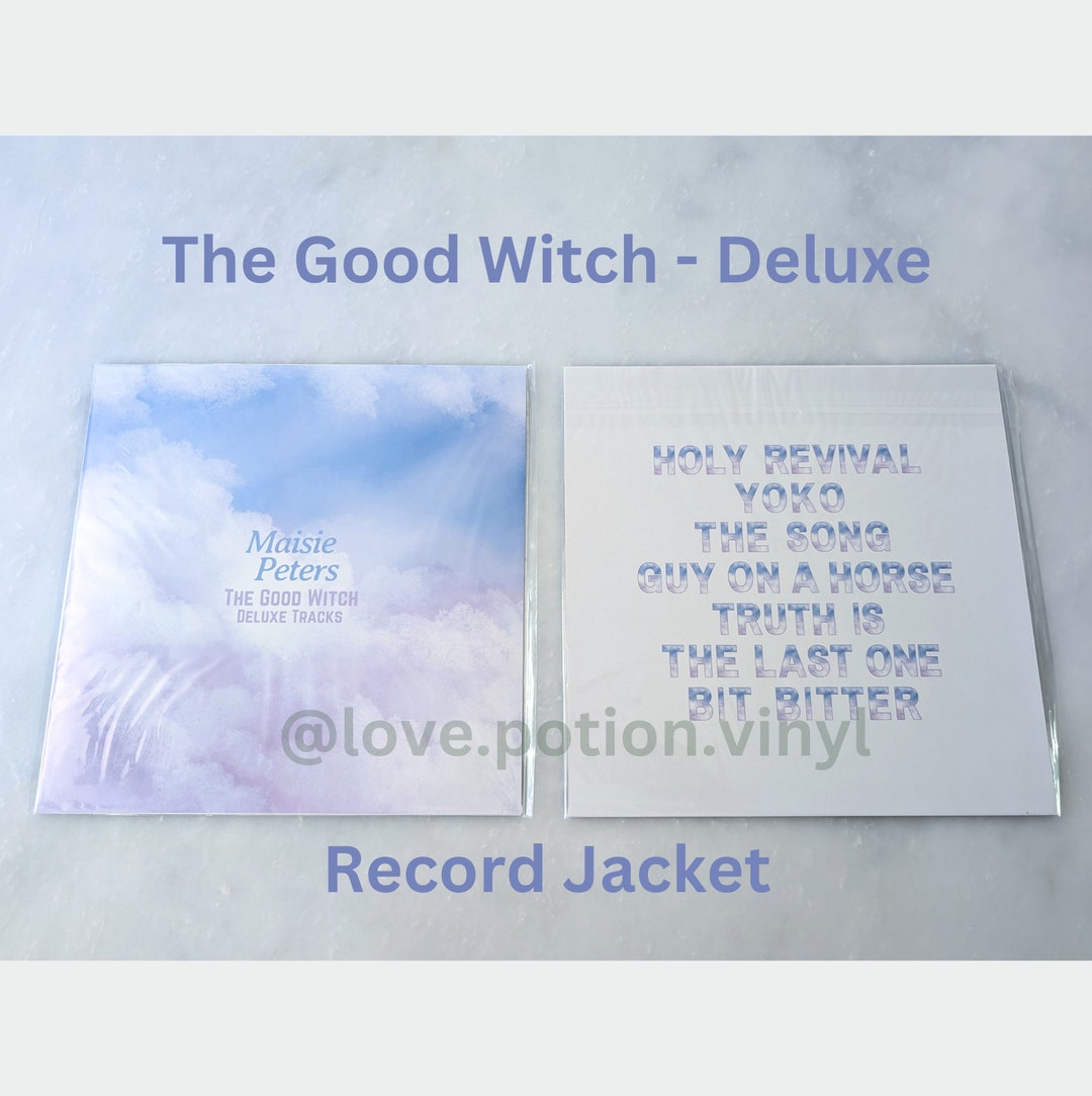 Vinyl Record Jacket Maisie Peters, the Good Witch RSD, Record Sleeve, Add on Optional Inner