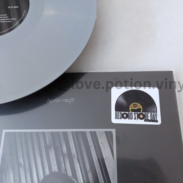 Folklore Long Pond Hype Sticker, RSD 2023, Dupe Hype Sticker, Replica Hype Sticker, Vinyl Record Hype Sticker, Record Store Day 2023
