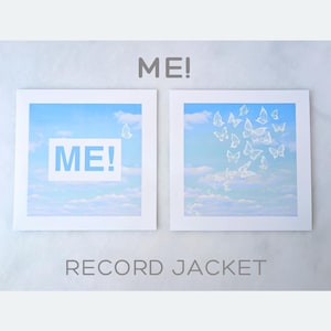 Me! Picture Disc Vinyl Record Jacket - Blue & White