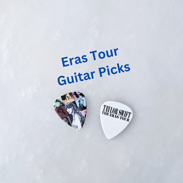 Eras Gitarren-Plektrum, Konzert Souvenir, Swift Geschenk, Eras Merch