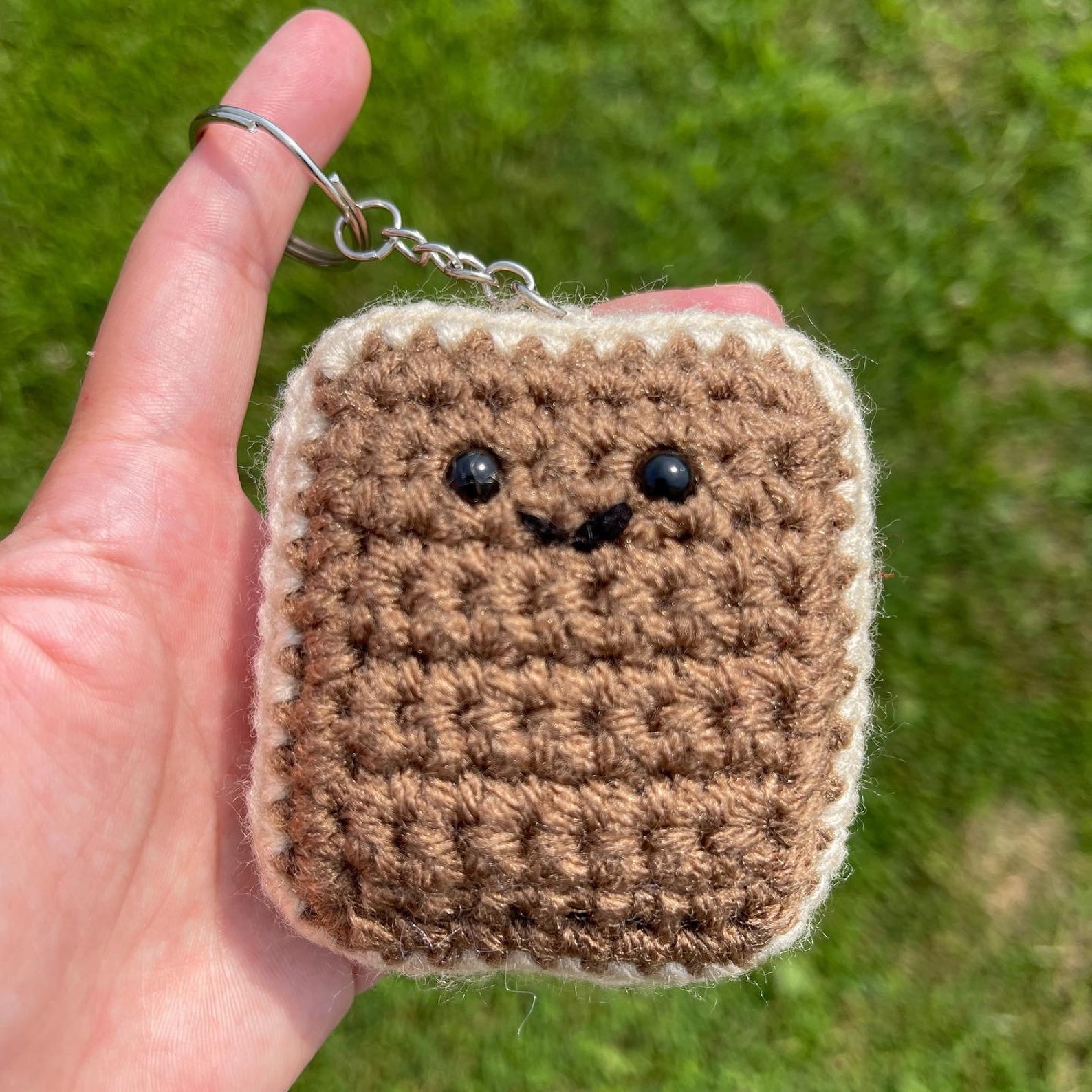 Crochet Toaster Pastry Keychain amigurumi smores cookies Etsy