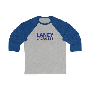 LANEY LACROSSE Unisex 34 Sleeve Baseball Tee