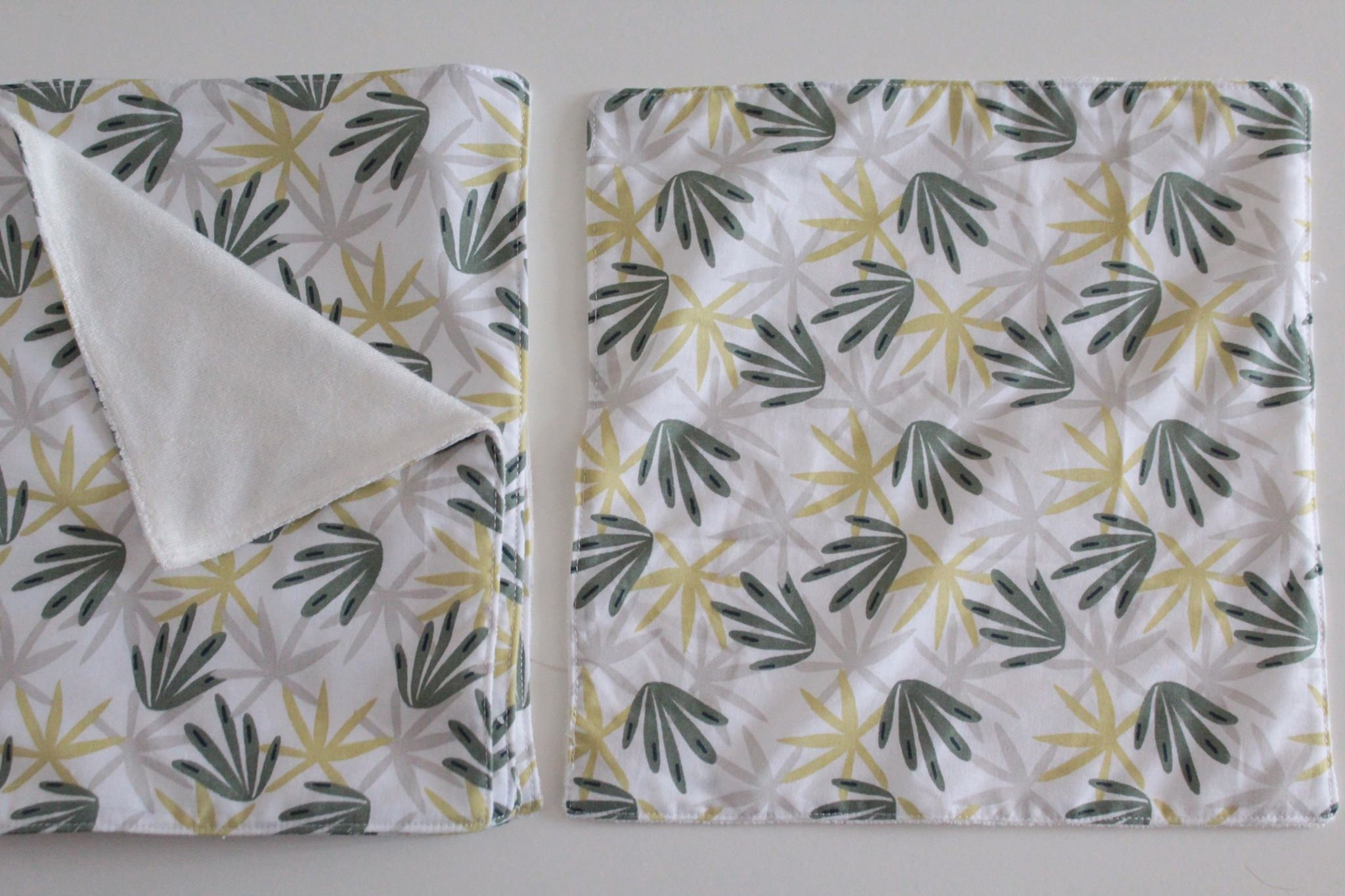 8 Feuilles d'essuie-Tout Lavable | Zéro-Déchet