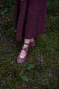 Authentic Historical Handmade Leather Dark brown - PASTALAS, Viking shoes, Celtic renaissance shoes, Unisex footwear, Folk dancers shoes product logo