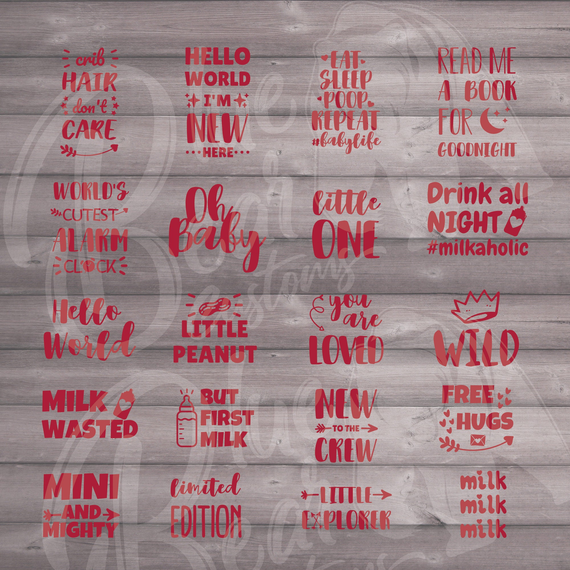 Onesie Station IronOn Kit Onesie decals Baby Shower decals Etsy