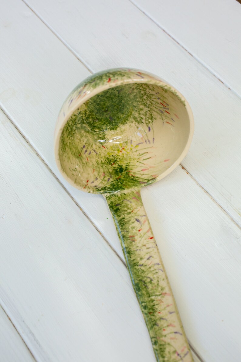 Unique Ceramic Soup Ladle Ladle Ceramic Spoon Rice Spoon Etsy