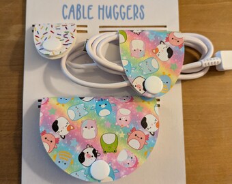 Cable hugger, cable tidy, cable organiser, cable wrap