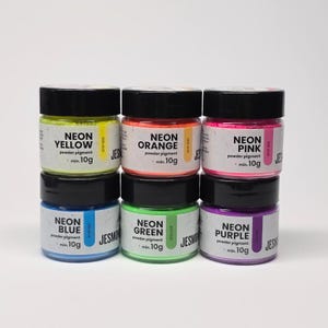 Jesmonite NEON COLORS Pigment Powder 10g