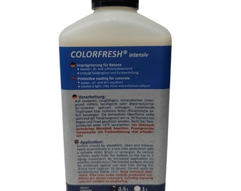 Colorfresh Intensiv für Jesmonite, Stein, Gips und verschiedene Betonarten - glänzend - 500ml