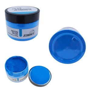 Jesmonite NEON COLORS Pigment Powder 50g Original NEON Blau