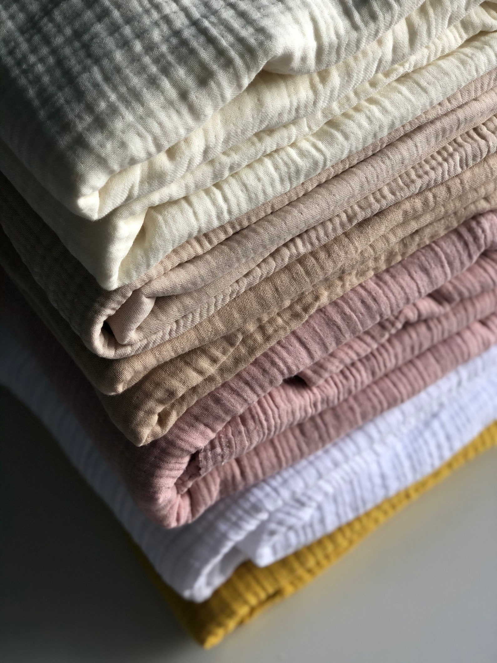 Muslin fabric samples Muslin fabric swatch Fabric sample | Etsy