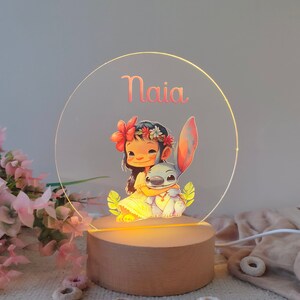 Lámpara infantil personalizada Modelo 3