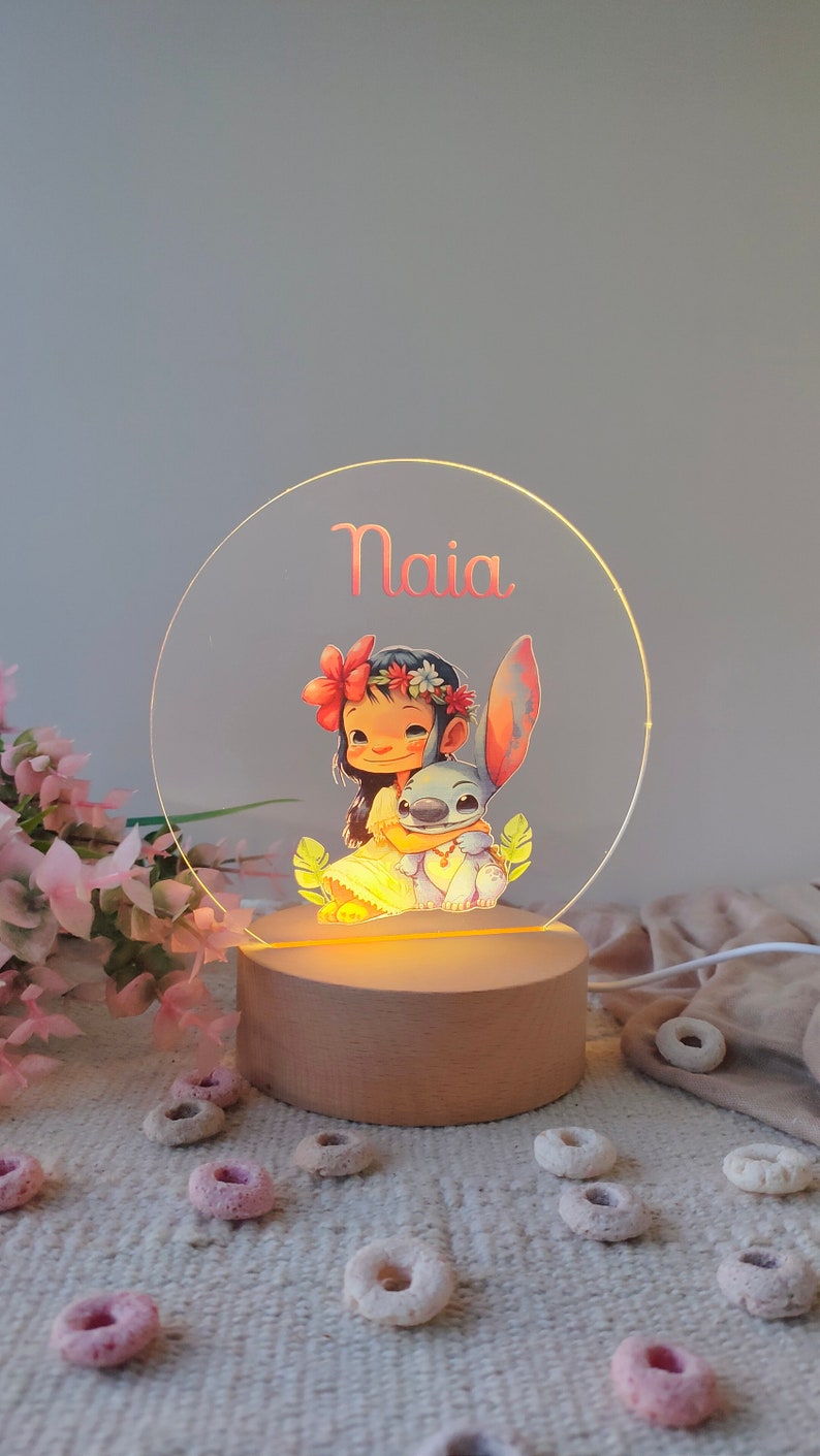 Lámpara infantil personalizada Modelo 3