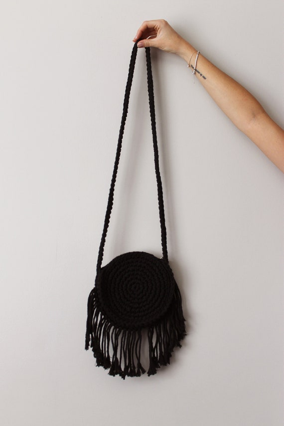 Macrame Bag Round Bag Handmade Crochet Bag Handbag Beach Bag Net Bag Round Handbag Etsy Canada