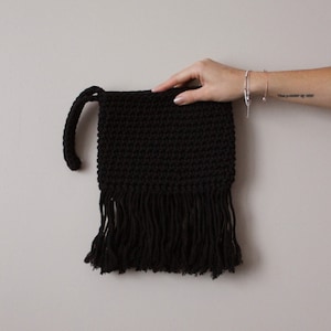 Macramé pouch, handmade macrame clutch bag, crochet bag clutch, crochet pouch, clutch, handbag image 1