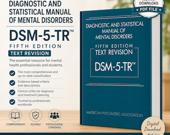 Manuale diagnostico e statistico dei disturbi mentali, quinta edizione per studenti e professionisti / DSM-5-TR Ebook PDF