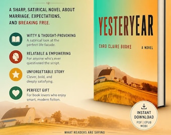 Yesteryear eBook PDF / Romanzo satirico / Narrativa femminile / Download digitale immediato
